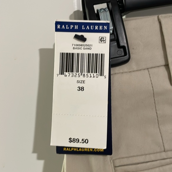 Polo Ralph Lauren Cream Stretch Classic Fit Pants - Picture 3 of 7